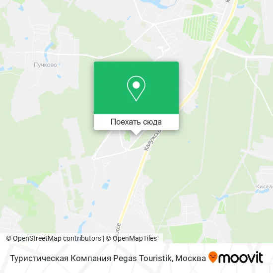 Карта Туристическая Компания Pegas Touristik