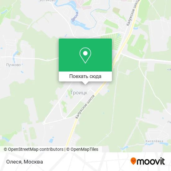 Карта Олеся