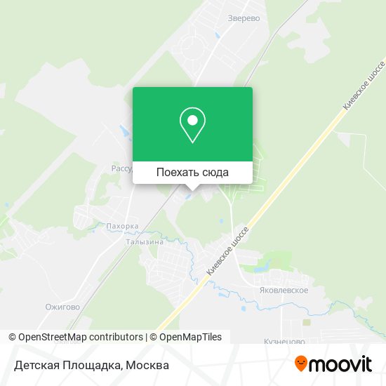 Карта Детская Площадка