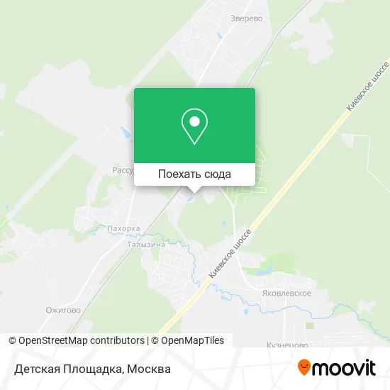 Карта Детская Площадка