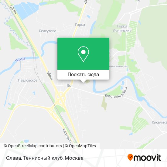 Карта Слава, Теннисный клуб