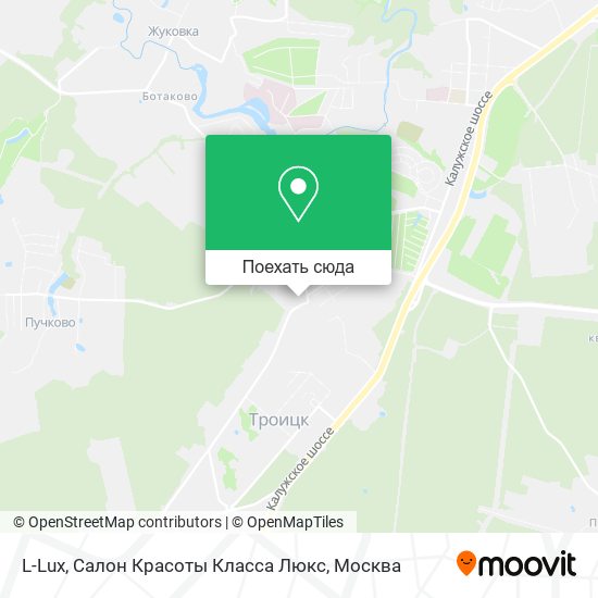Карта L-Lux, Салон Красоты Класса Люкс