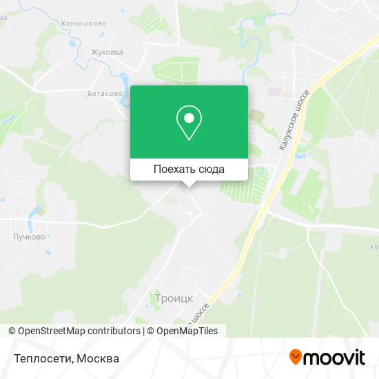 Карта Теплосети
