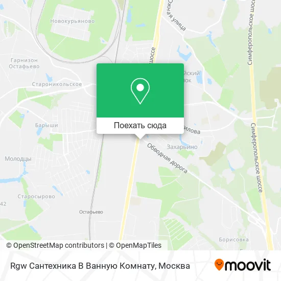 Карта Rgw Сантехника В Ванную Комнату