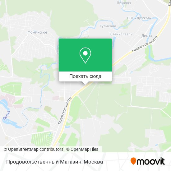 Карта Продовольственный Магазин