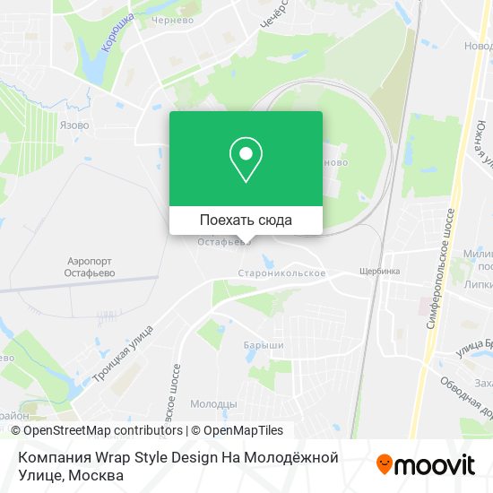 Карта Компания Wrap Style Design На Молодёжной Улице