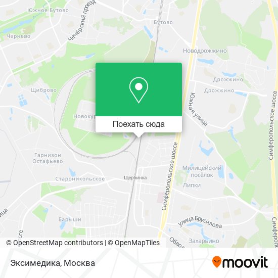 Карта Эксимедика