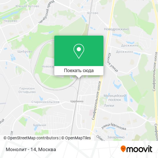 Карта Монолит - 14