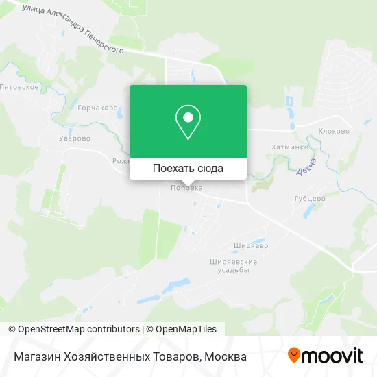 Карта Магазин Хозяйственных Товаров