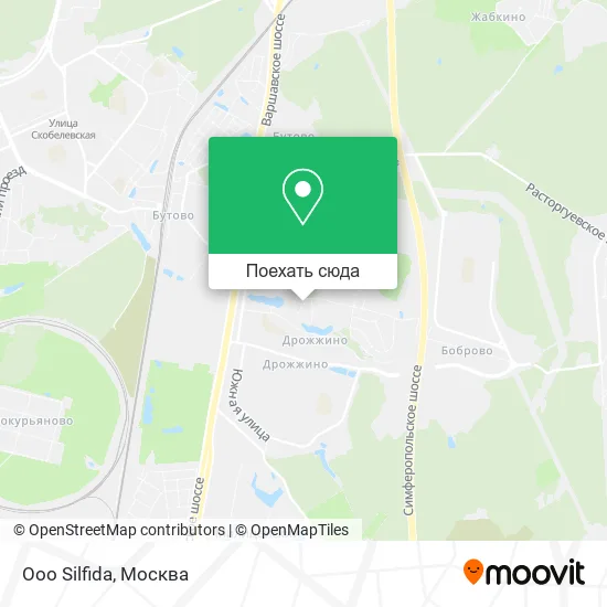 Карта Ooo Silfida