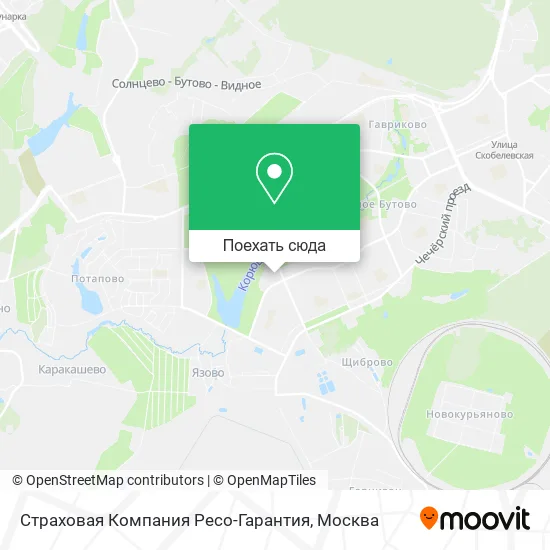 Карта Страховая Компания Ресо-Гарантия