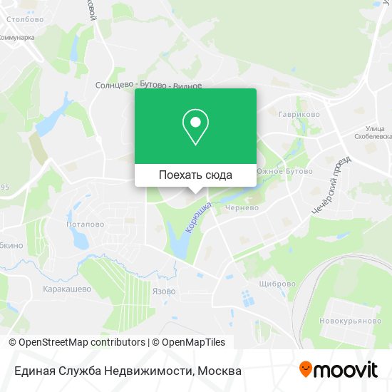 Карта Единая Служба Недвижимости