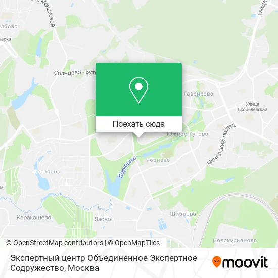 Карта Экспертный центр Объединенное Экспертное Содружество