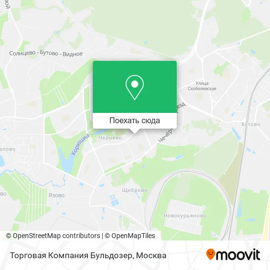 Карта Торговая Компания Бульдозер