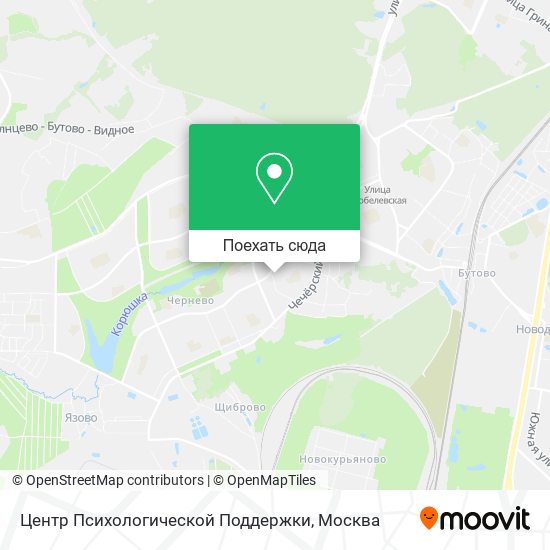 Карта Центр Психологической Поддержки