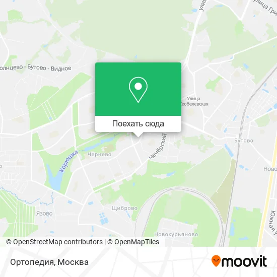 Карта Ортопедия