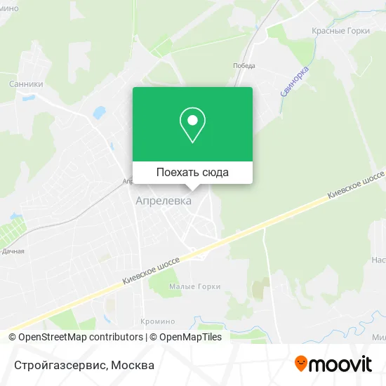 Карта Стройгазсервис