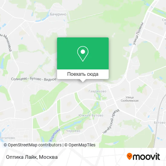 Карта Оптика Лайк