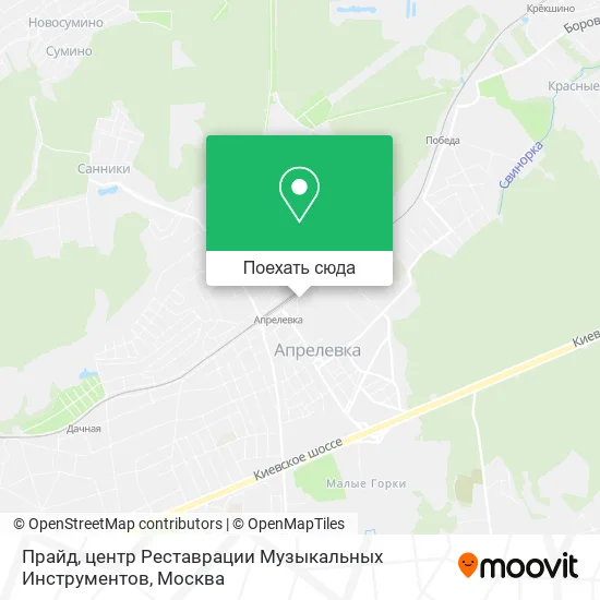 Карта Прайд, центр Реставрации Музыкальных Инструментов