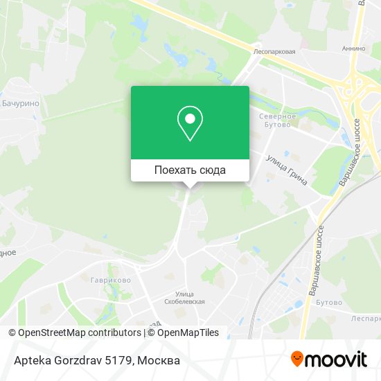 Карта Apteka Gorzdrav 5179