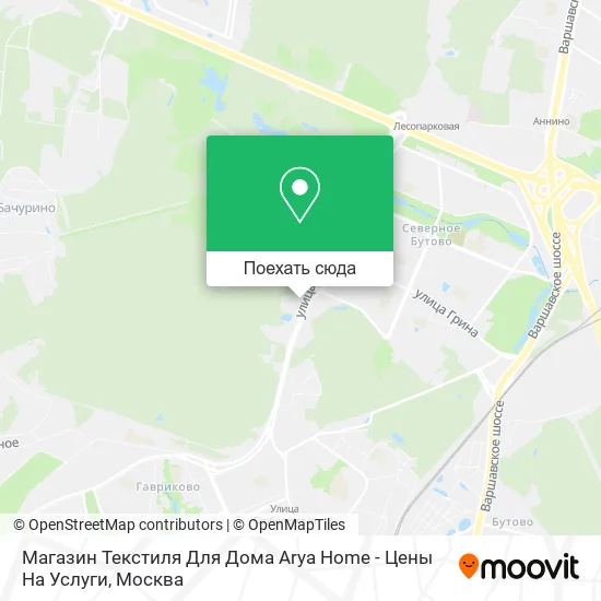 Карта Магазин Текстиля Для Дома Arya Home - Цены На Услуги