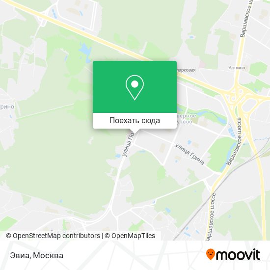 Карта Эвиа