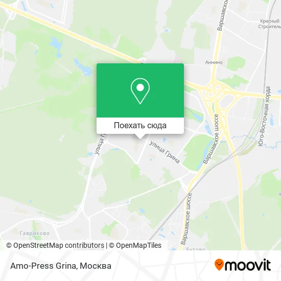Карта Amo-Press Grina
