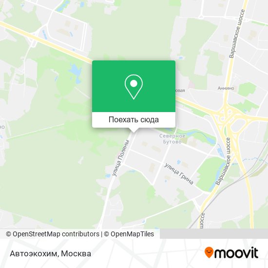 Карта Автоэкохим