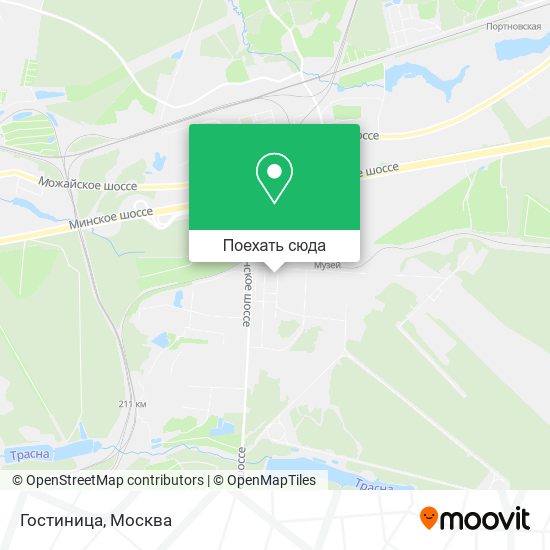 Карта Гостиница