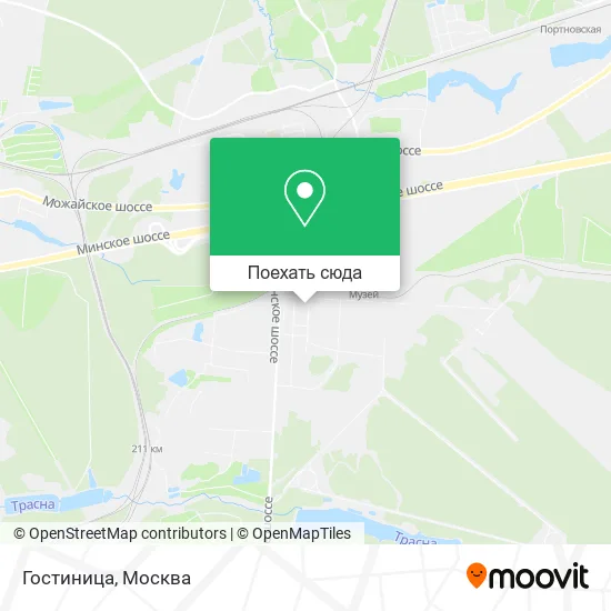 Карта Гостиница