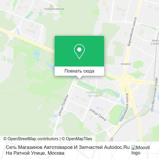 Карта Сеть Магазинов Автотоваров И Запчастей Autodoc.Ru На Ратной Улице