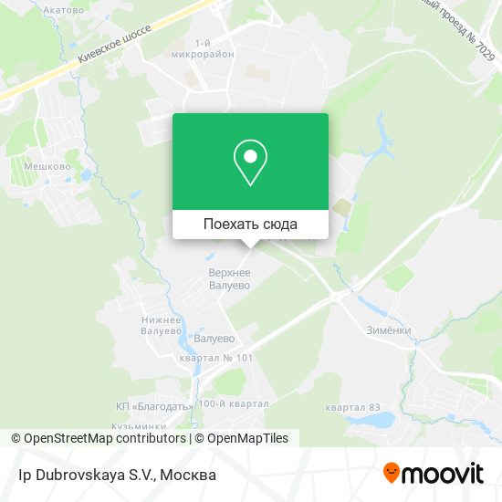 Карта Ip Dubrovskaya S.V.