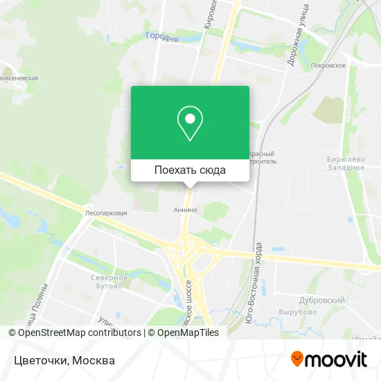 Карта Цветочки