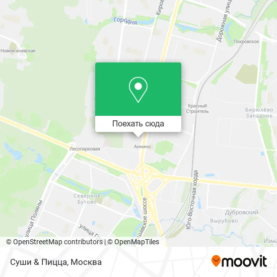 Карта Суши & Пицца