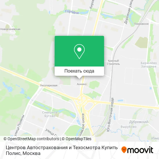 Карта Центров Автострахования и Техосмотра Купить Полис