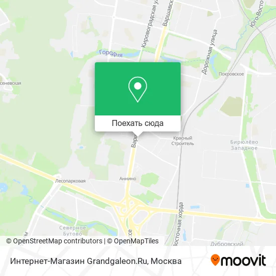 Карта Интернет-Магазин Grandgaleon.Ru