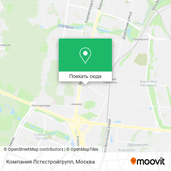 Карта Компания Лсткстройгрупп