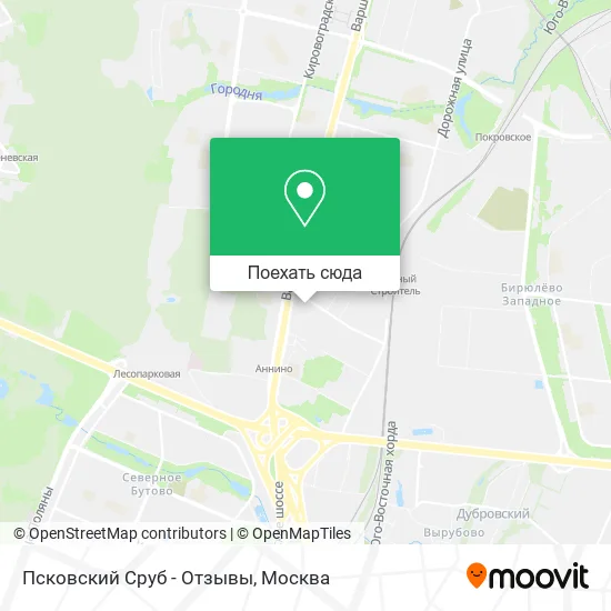 Карта Псковский Сруб - Отзывы
