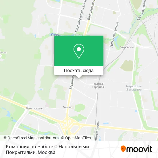 Карта Компания по Работе С Напольными Покрытиями
