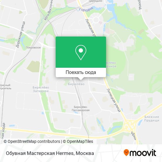 Карта Обувная Мастерская Hermes