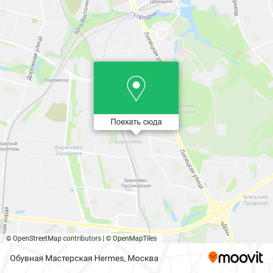 Карта Обувная Мастерская Hermes