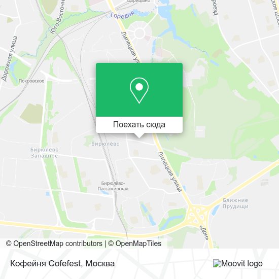 Карта Кофейня Cofefest