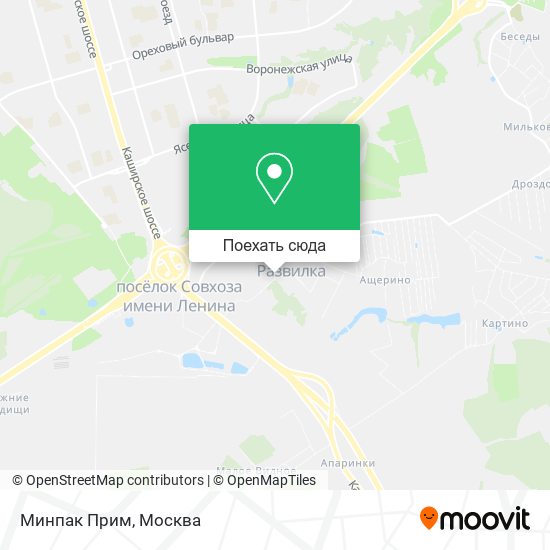 Карта Минпак Прим