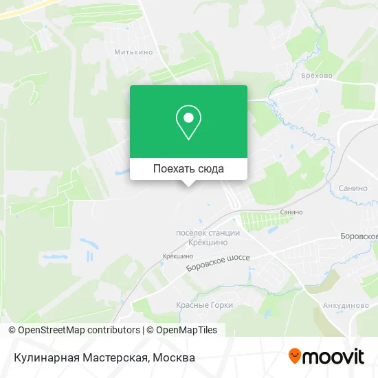 Карта Кулинарная Мастерская
