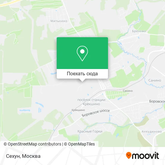 Карта Сехун