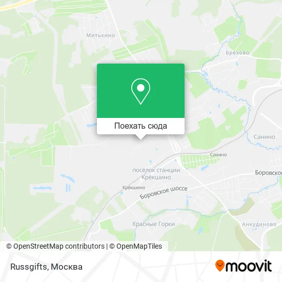 Карта Russgifts