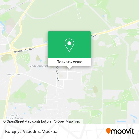 Карта Kofejnya Vzbodris