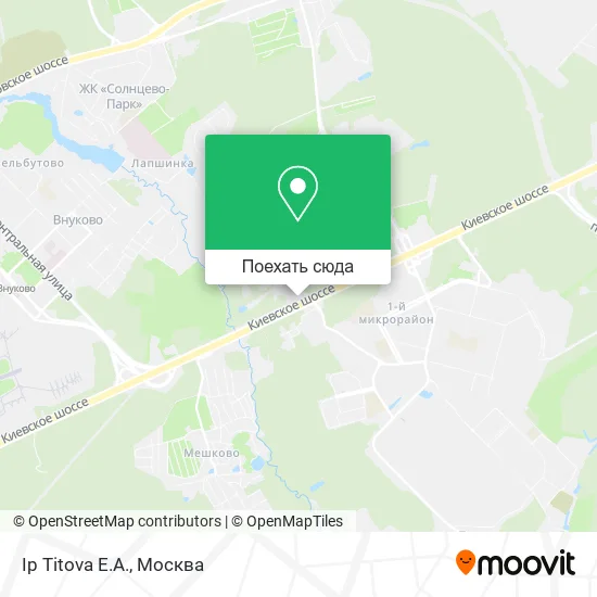 Карта Ip Titova E.A.