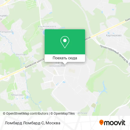 Карта Ломбард Ломбард-С