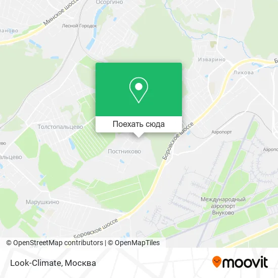 Карта Look-Climate